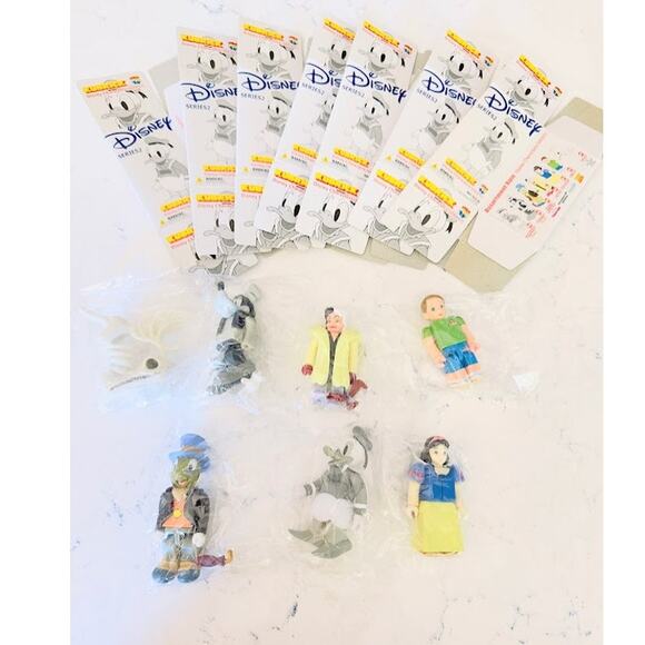 Disney Series 2 Figures 2000s Full Set Vintage Rare Medicom Kubrick BG24 - Picture 2 of 10